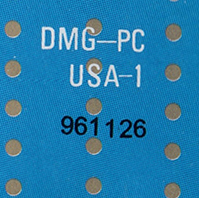 Pac-Man USA-1 Inner flap of the box