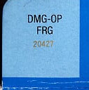 Pop Up FRG Inner flap of the box