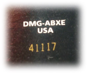 BreakThru! USA Inner flap of the box