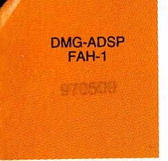 Desert Strike FAH-1 Inner flap of the box