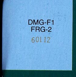 F-1 Race FRG-2 Inner flap of the box