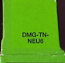 Tennis NEU6 Inner flap of the box