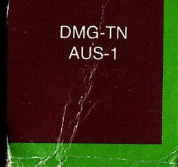 Tennis AUS-1 Inner flap of the box