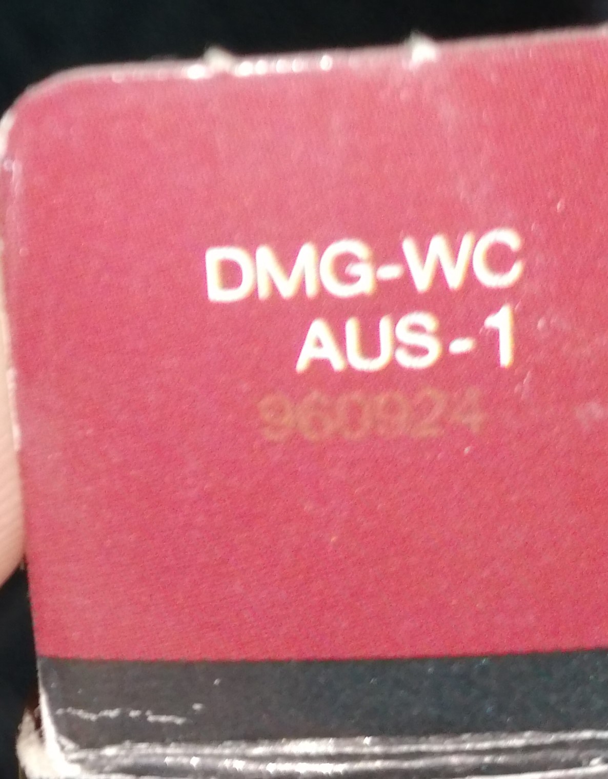 Nigel Mansell’s World Championship AUS-1 Inner flap of the box