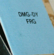 Dig Dug FRG Inner flap of the box