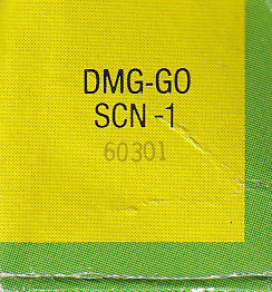 Golf SCN-1 Inner flap of the box