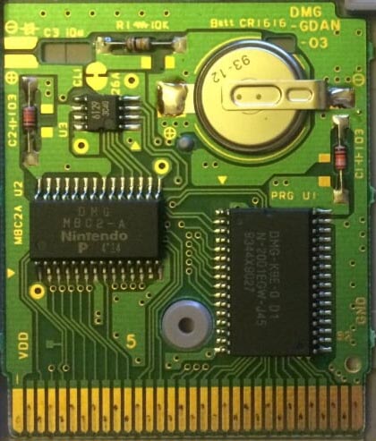 Kirby's Pinball Land FRG-1 PCB