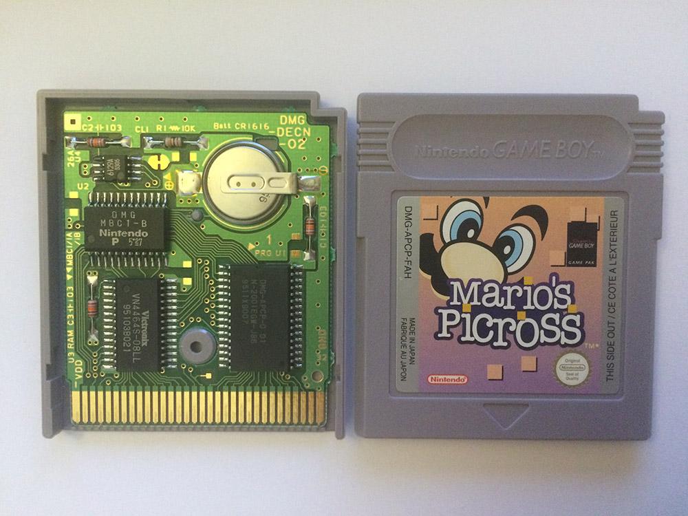 Mario's Picross FAH PCB