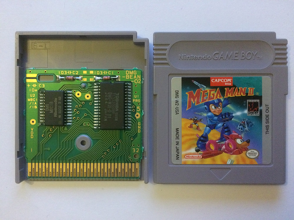 Mega Man II USA PCB