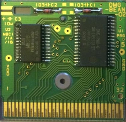 Mega Man Dr. Wily's Revenge SCN PCB