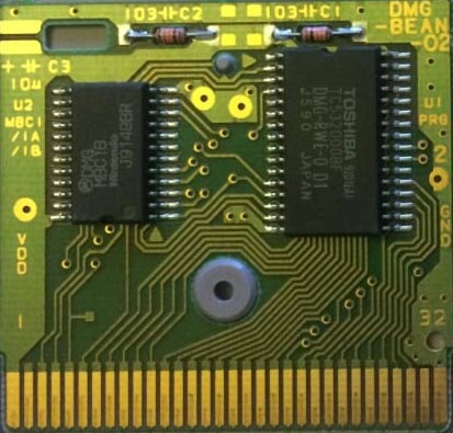 Mega Man Dr. Wily's Revenge USA PCB