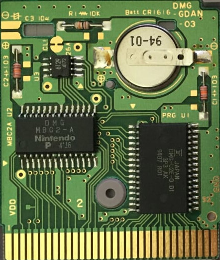 Ultima Runes of Virtue II USA PCB