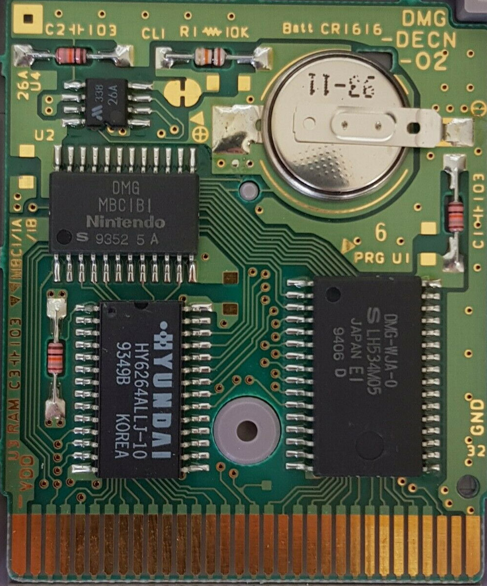 Wario Land: Super Mario Land 3 USA PCB