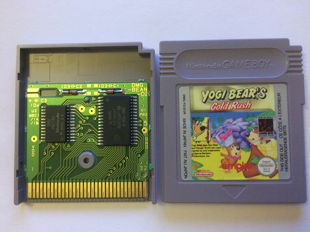 Yogi Bear's Gold Rush EUR PCB