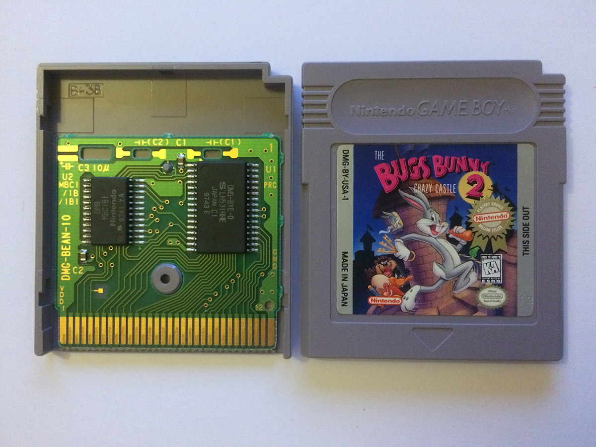 Bugs Bunny Crazy Castle 2 USA-2 PCB