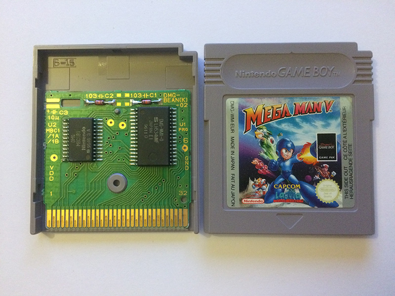 Mega Man V EUR PCB