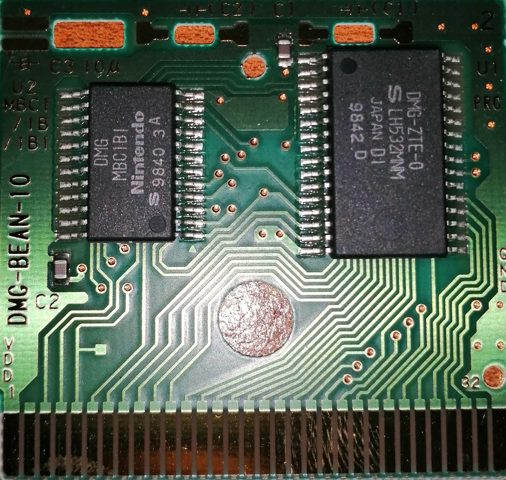 Tasmanian Devil in Island Chase UKV-1 PCB