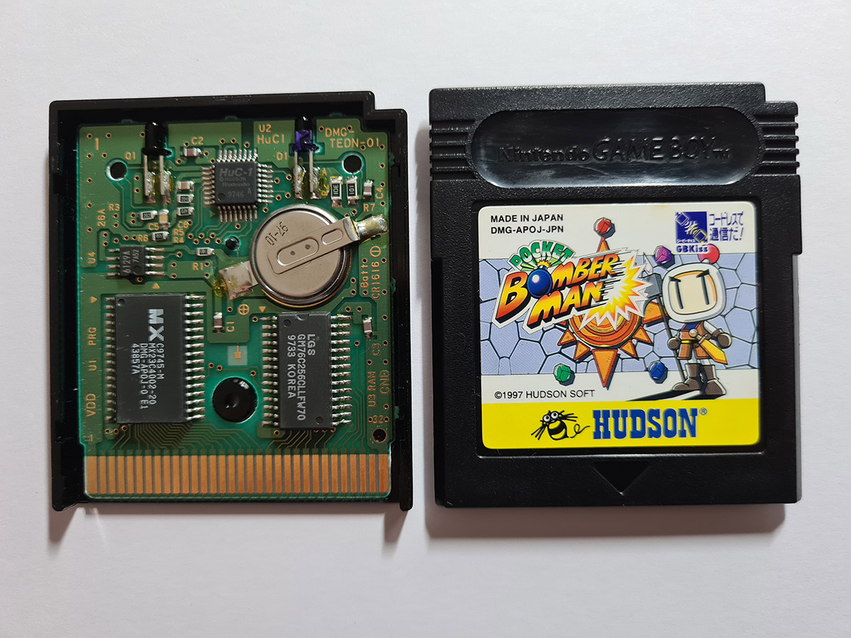 Pocket Bomber Man JPN PCB