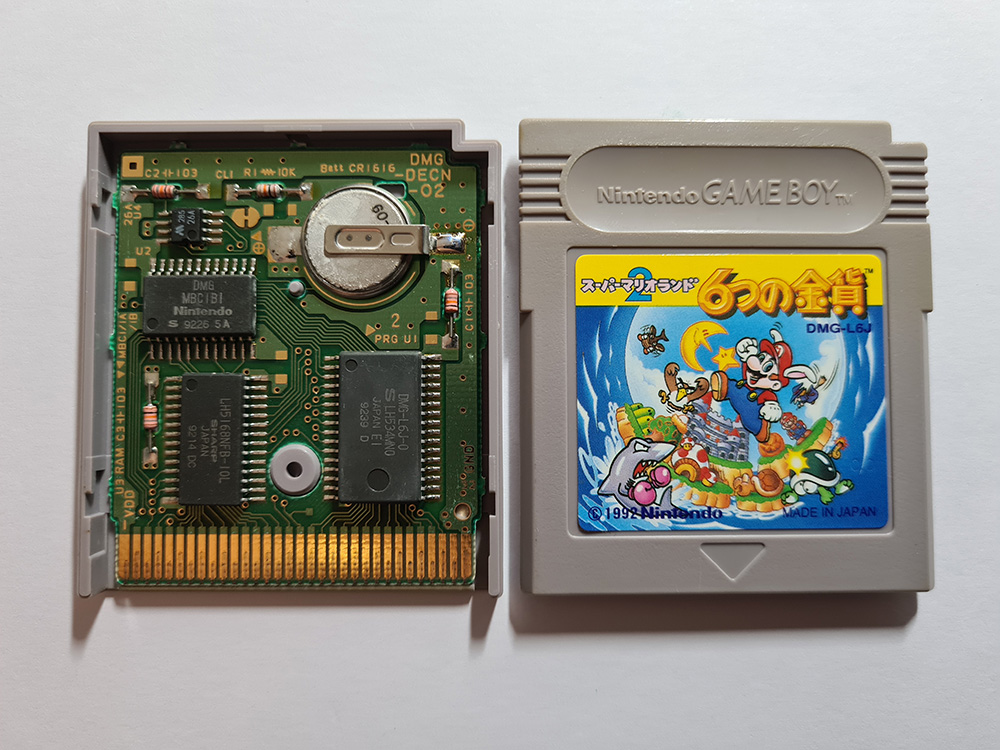 Super Mario Land 2 6 Golden Coins JPN PCB