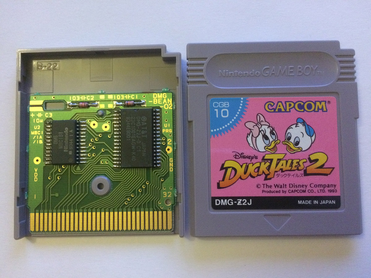 Duck Tales 2 JPN PCB