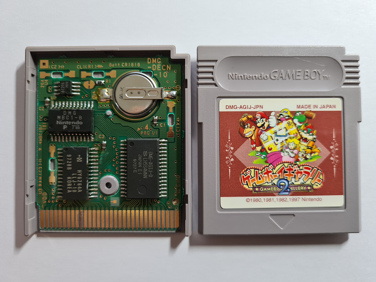 Game Boy Gallery 2 JPN PCB