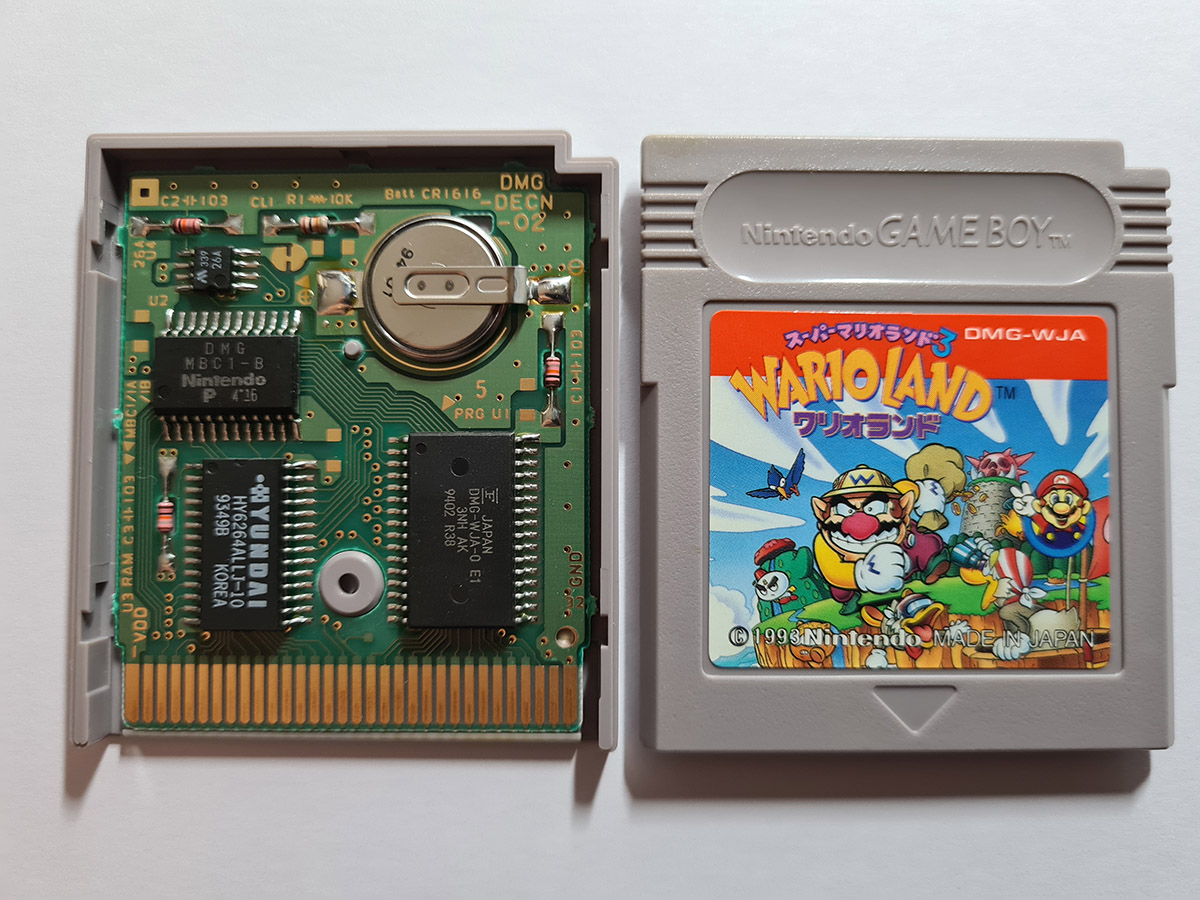 Super Mario Land 3: Wario Land JPN PCB