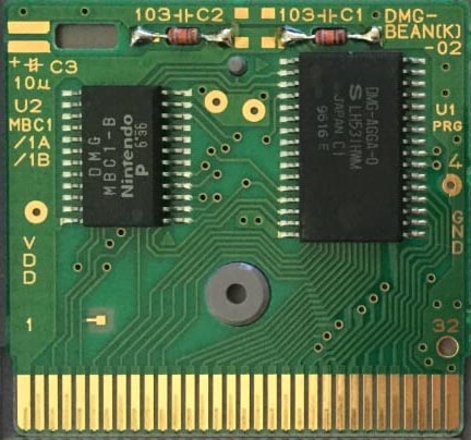 Game Boy Gallery 5 in 1 FRG-1 PCB