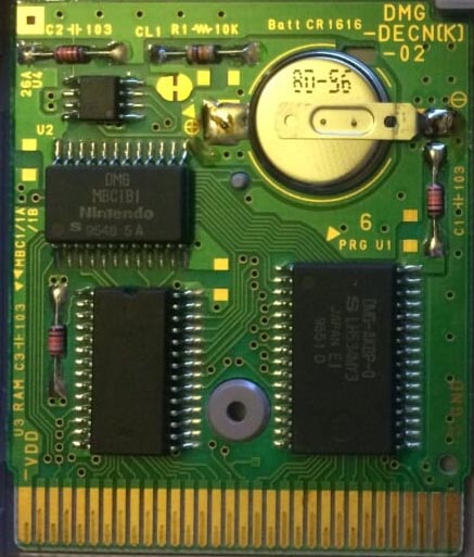 Kirby's Dream Land 2 FRG-2 PCB