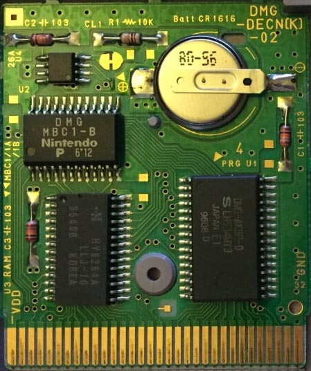 Kirby's Dream Land 2 FRG-2 PCB