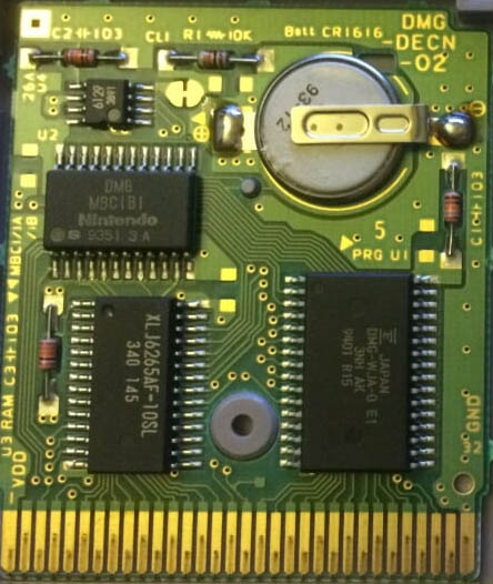 Wario Land: Super Mario Land 3 USA PCB