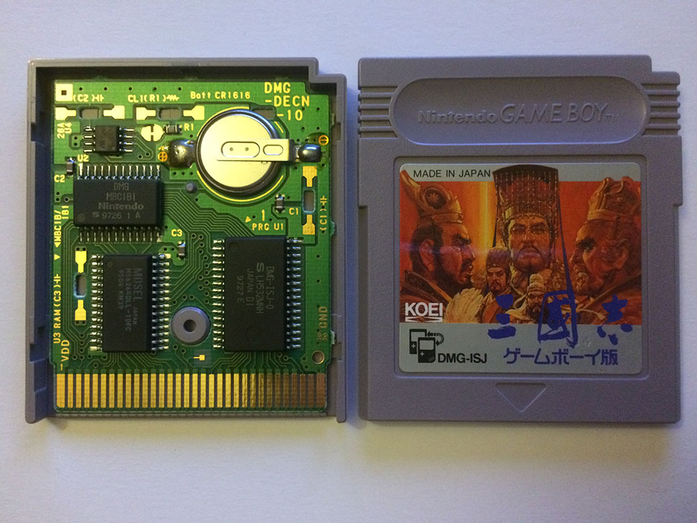 San Goku Shi Game Boy Han JPN-1 PCB