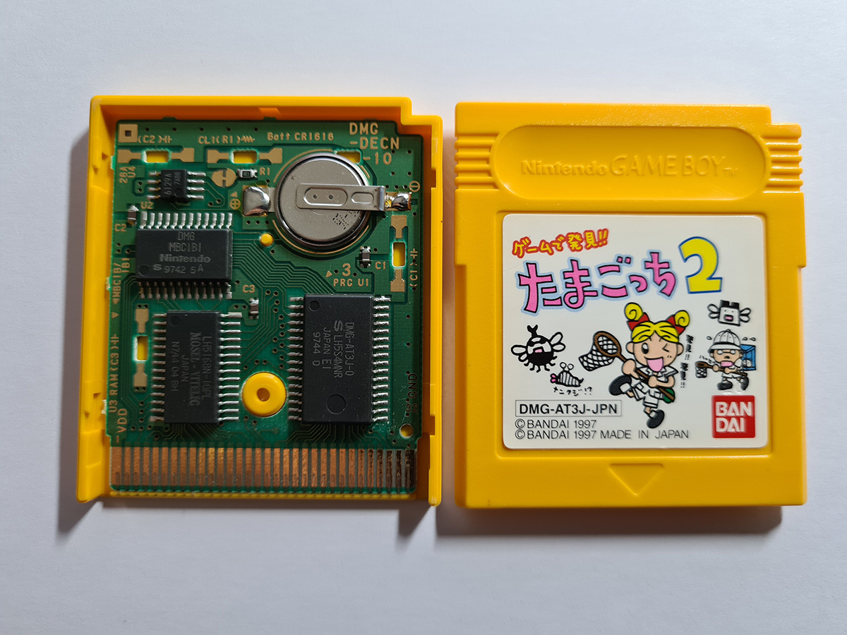 Game De Haken Tamagotchi 2 JPN PCB