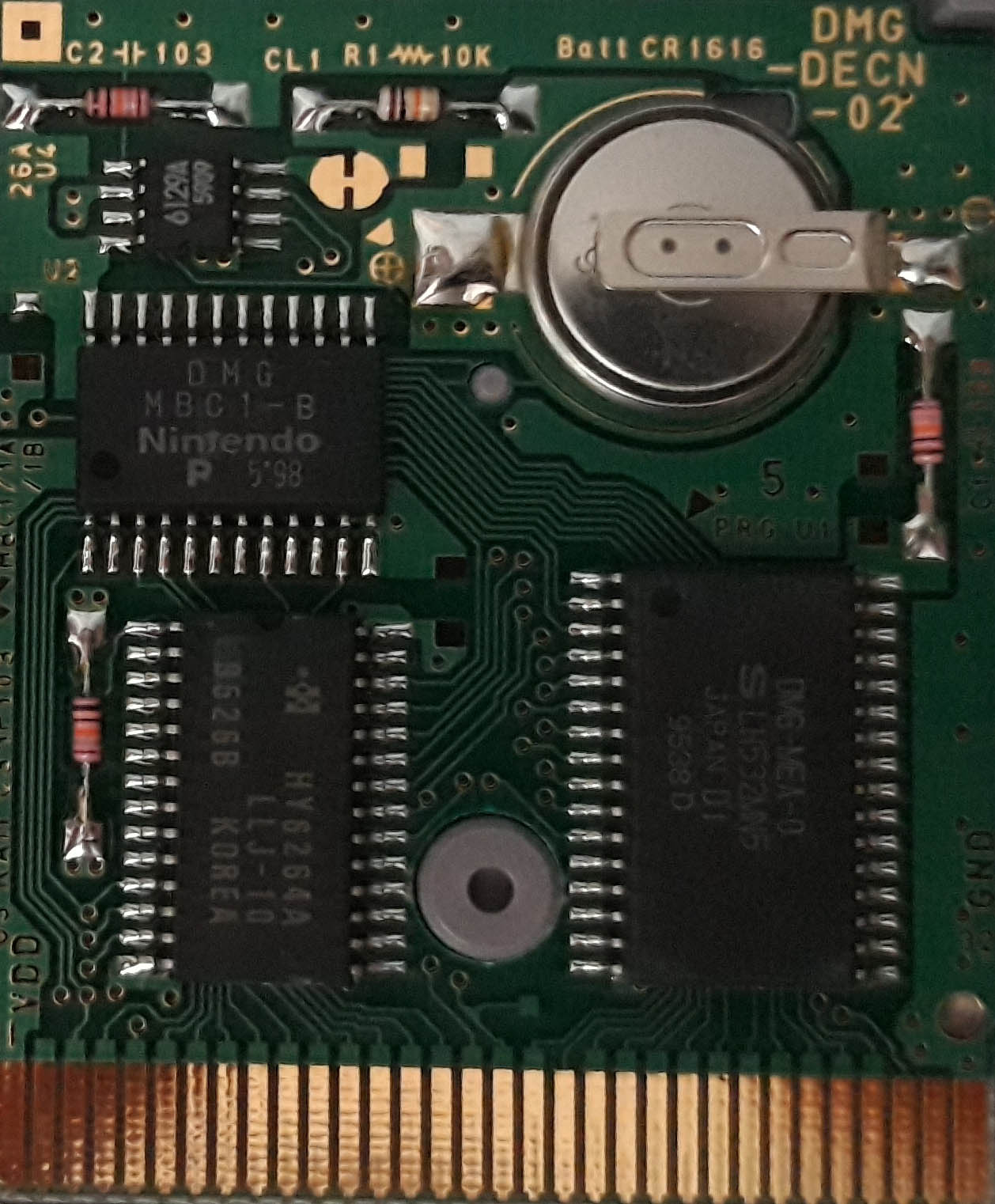 Metroid II Return of Samus GPS PCB