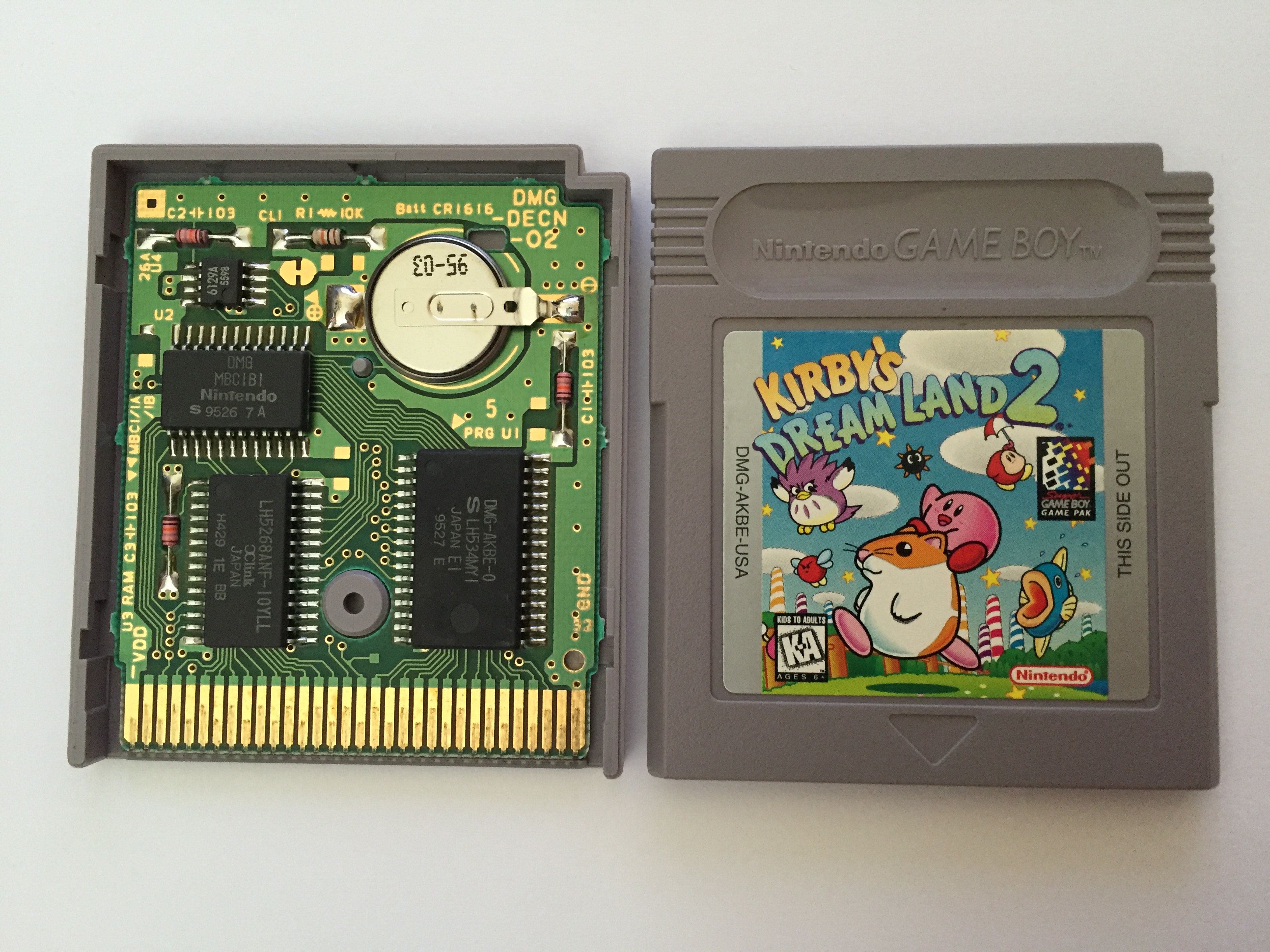 Kirby's Dream Land 2 USA PCB