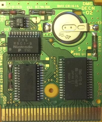 Donkey Kong Land FRG-1 PCB