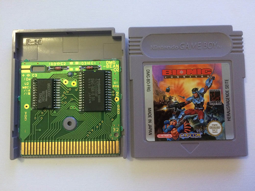 Bionic Commando FRG PCB