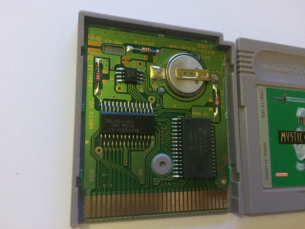 Mystic Quest HOL-1 PCB