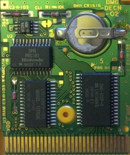 Donkey Kong Land 2 FAH PCB