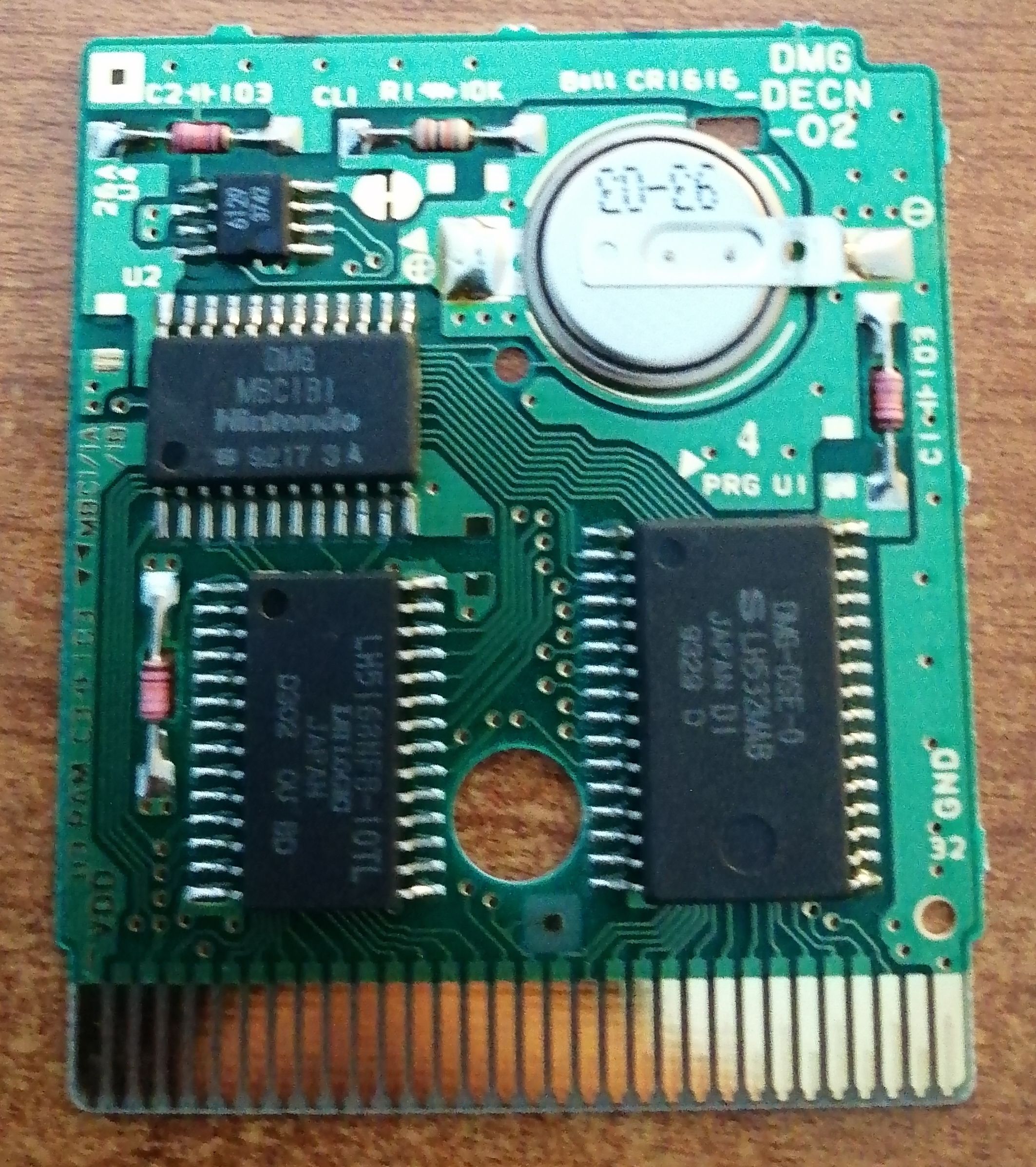 Final Fantasy Legend III USA PCB