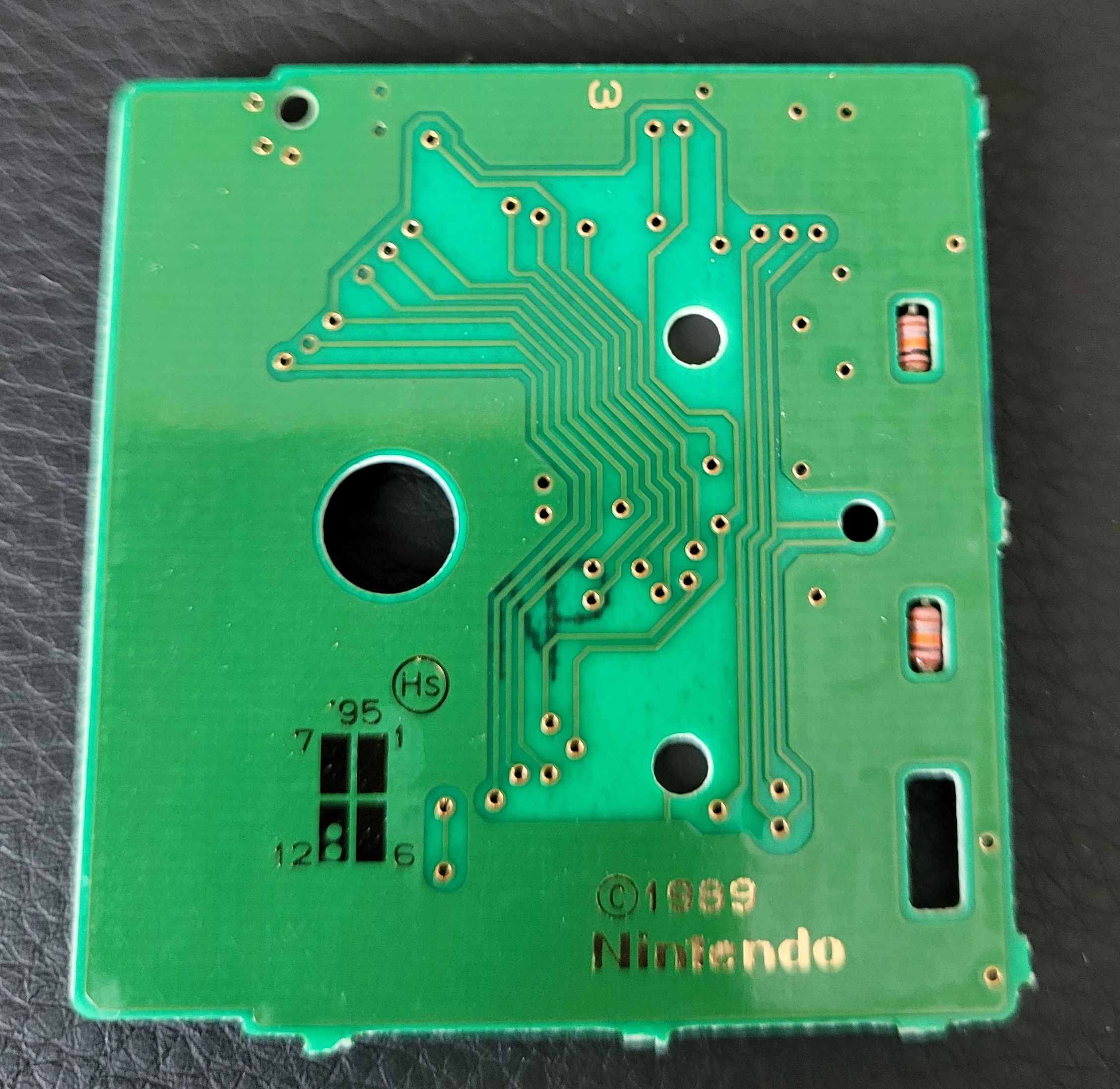 Killer Instinct GPS Back of the PCB