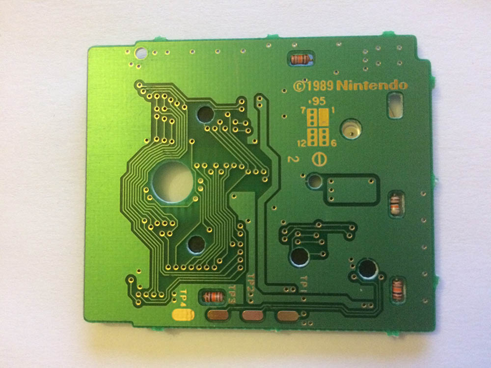 Kirby's Dream Land 2 NOE Back of the PCB