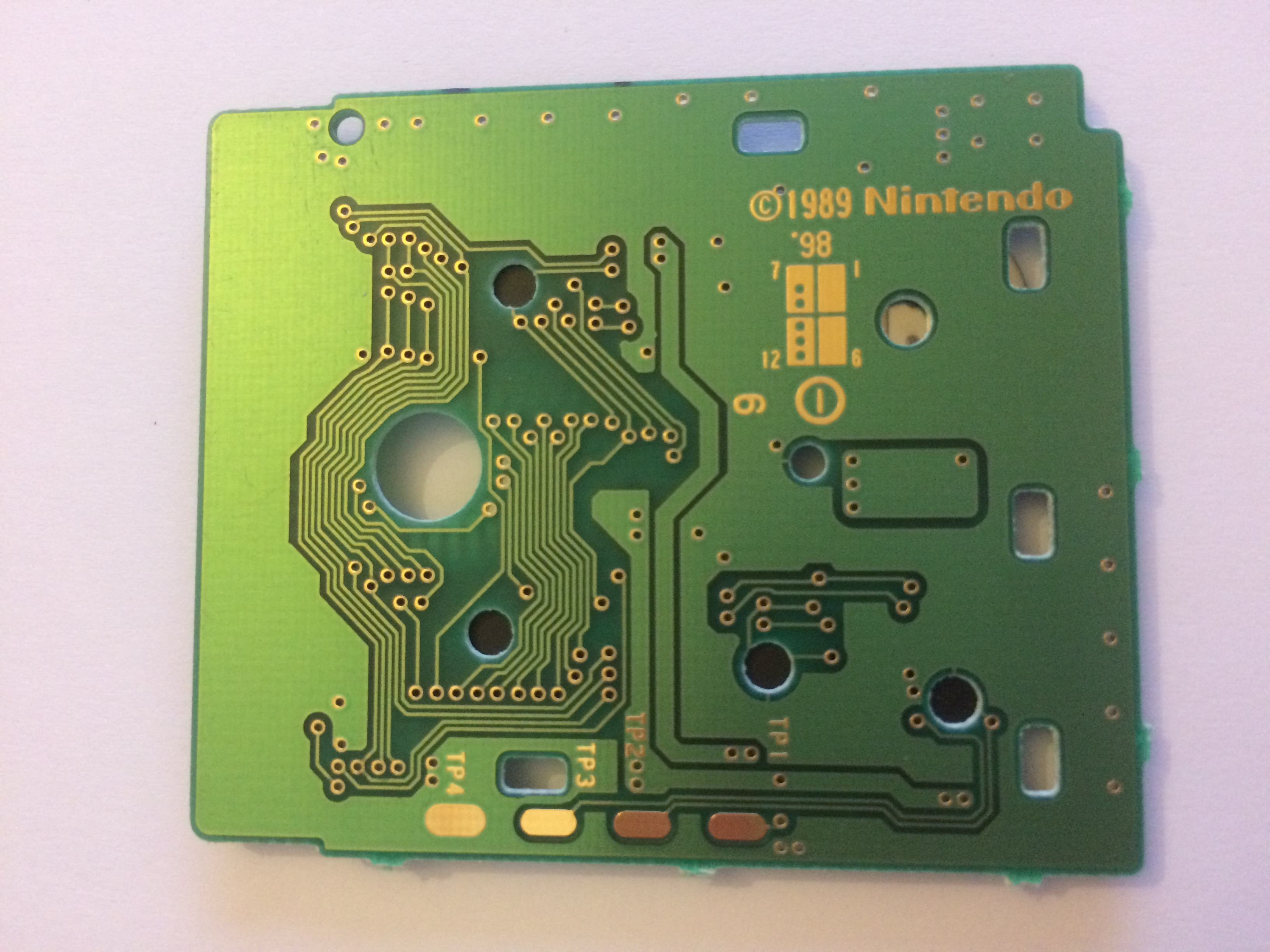 Legend of the River King AUS Back of the PCB