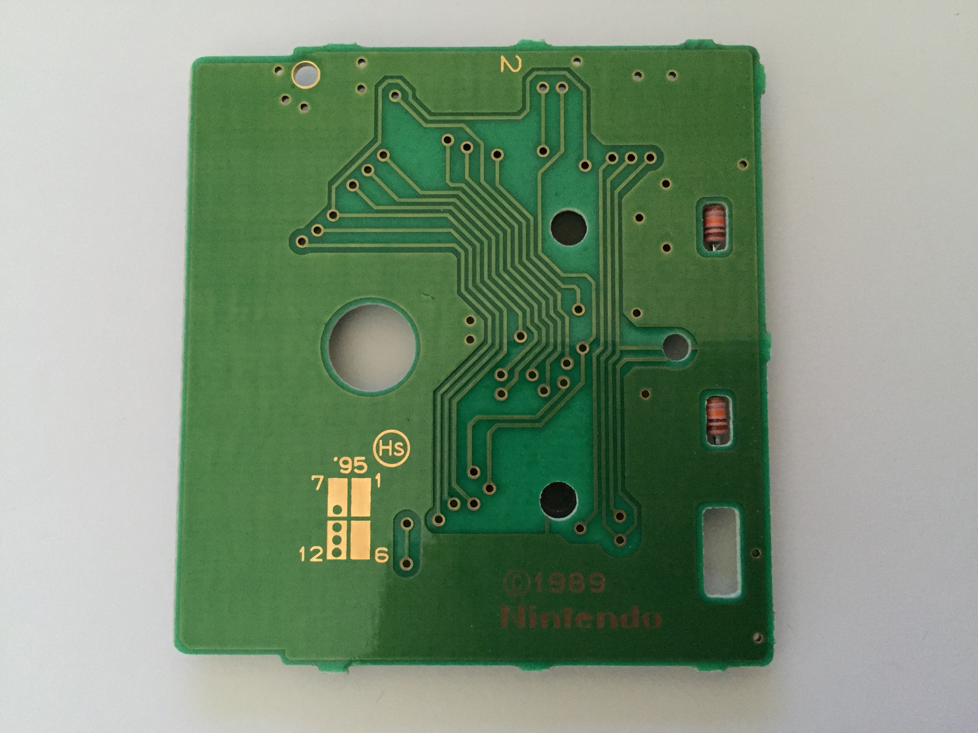 Arcade Classic no.2 Centipede - Millipede UKV Back of the PCB