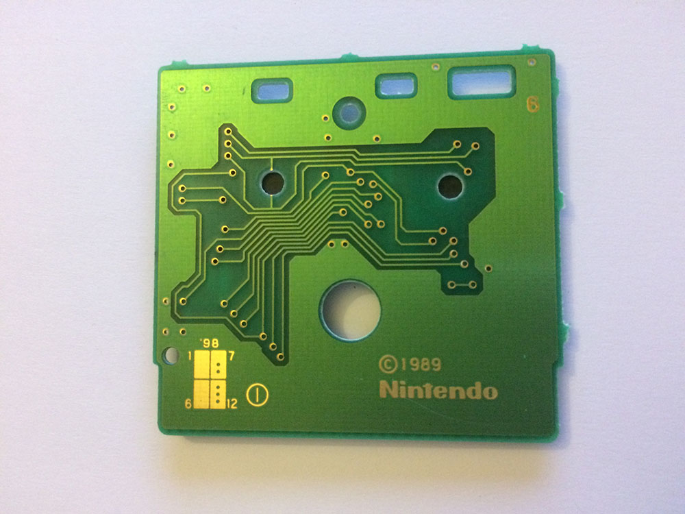 Monopoly EUR Back of the PCB