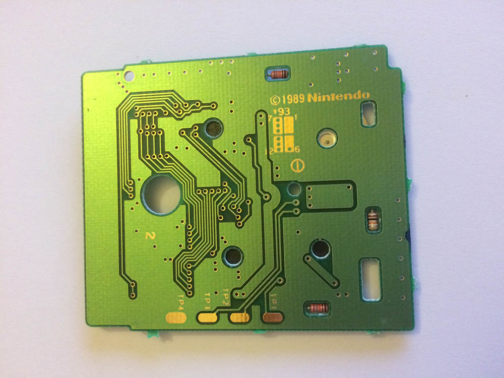 Mystic Quest FRA Back of the PCB