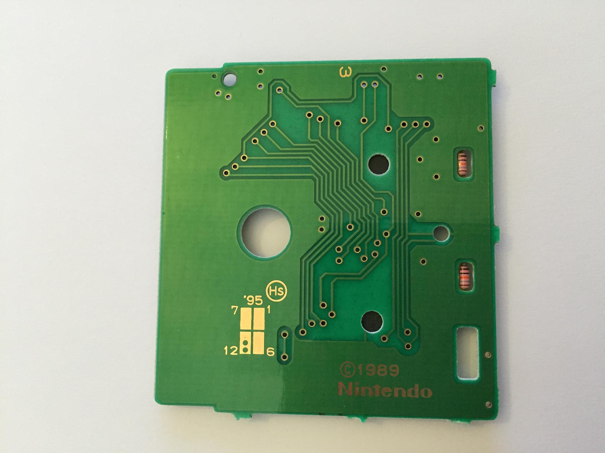 Arcade Classic no.4 Defender - Joust GPS Back of the PCB