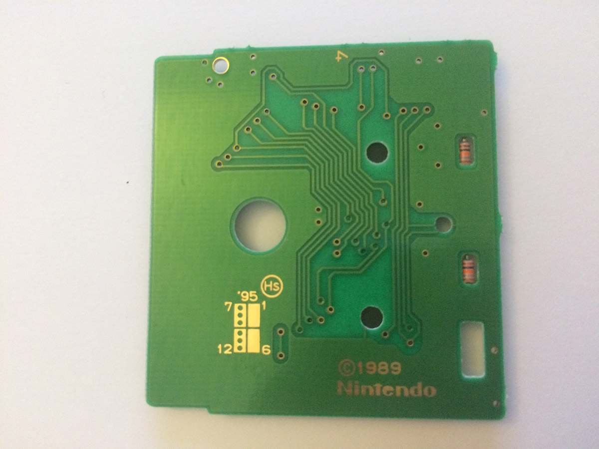 Pinball Deluxe EUR Back of the PCB