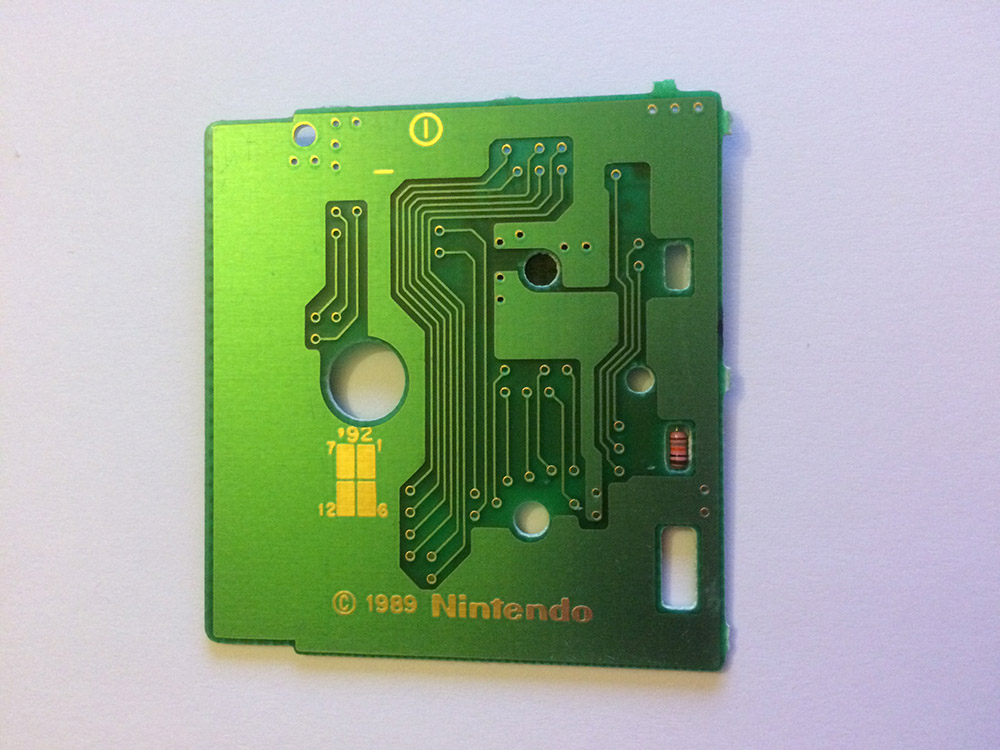 Asteroids GPS Back of the PCB