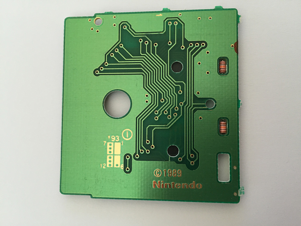 Raging Fighter UKV Back of the PCB