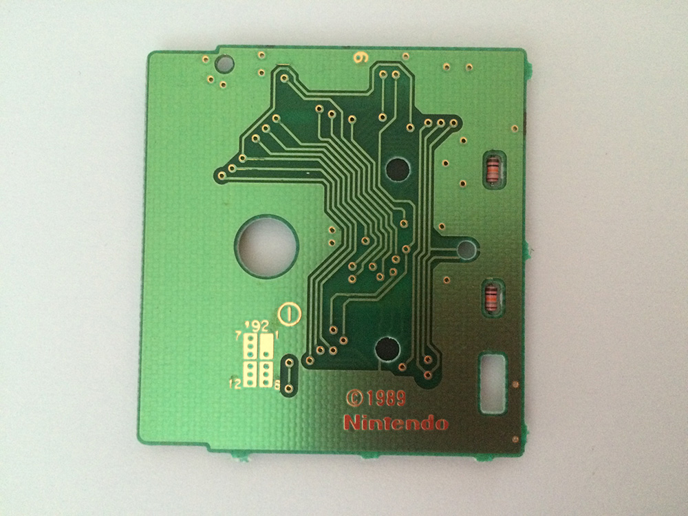 Shadow Warriors Ninja gaiden FRG Back of the PCB